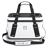 Soft Cooler Bag - 12L&comma; Mesh Pocket Bag - Floatable&comma; Insulated&comma; Durable & Leak Proof - Small & Portable Coolers for Travel&comma; Soft Sided - Rip-Resistant&comma; Collapsible&comma; Keeps Ice Cold