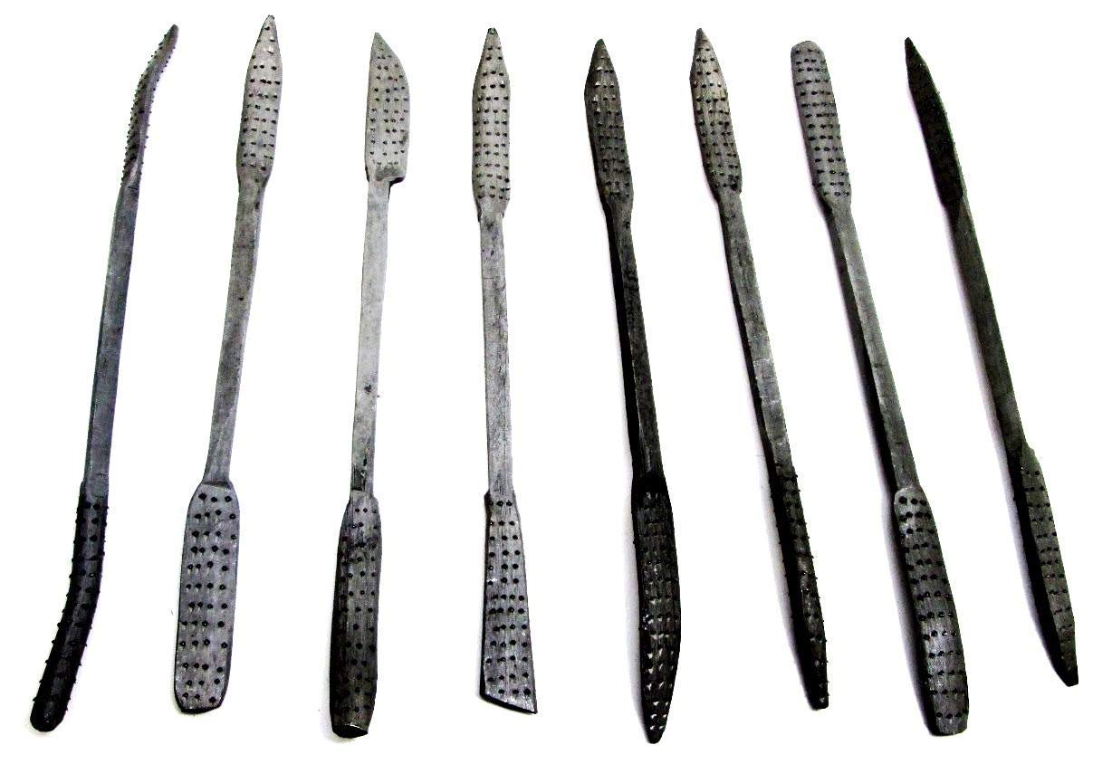 Toolzone 8Pc Riffler Wood Rasp Set In Wallet