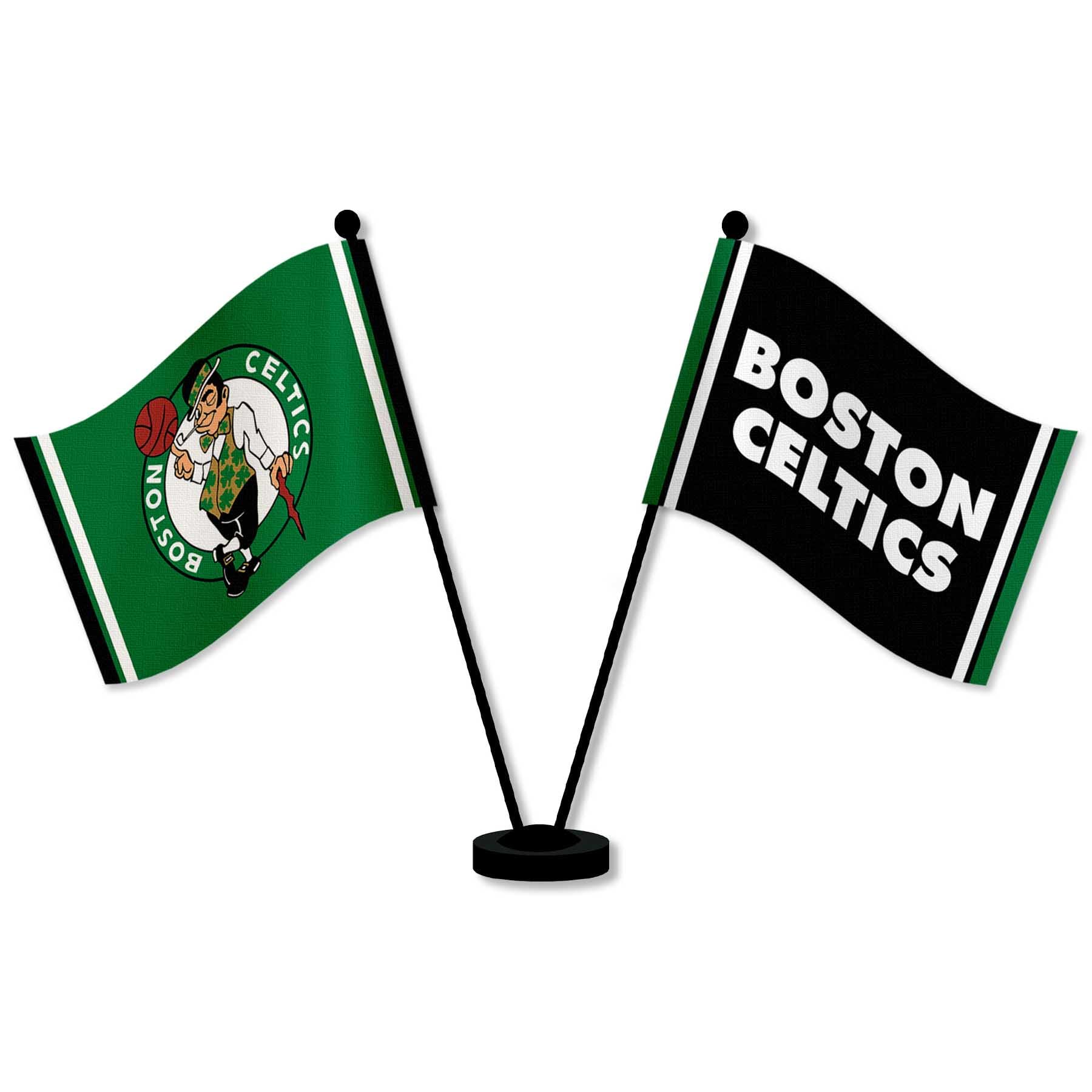 WinCraft Boston Celtics Desk and Table Top Flags