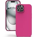YATWIN Silicone Back Case for iPhone 15 Pro, Soft-Touch Phone Back Cover for Apple iPhone 15 Pro - Magenta gallery image