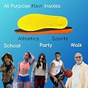 Klevr Foot Tech Comfort Support Insoles | Anti Slip Shock Absorbing Shoe Inserts for Men & Women | Arch Support Cushion Insole for Sports, Running & Regular Wear | Size: 10 gallery image