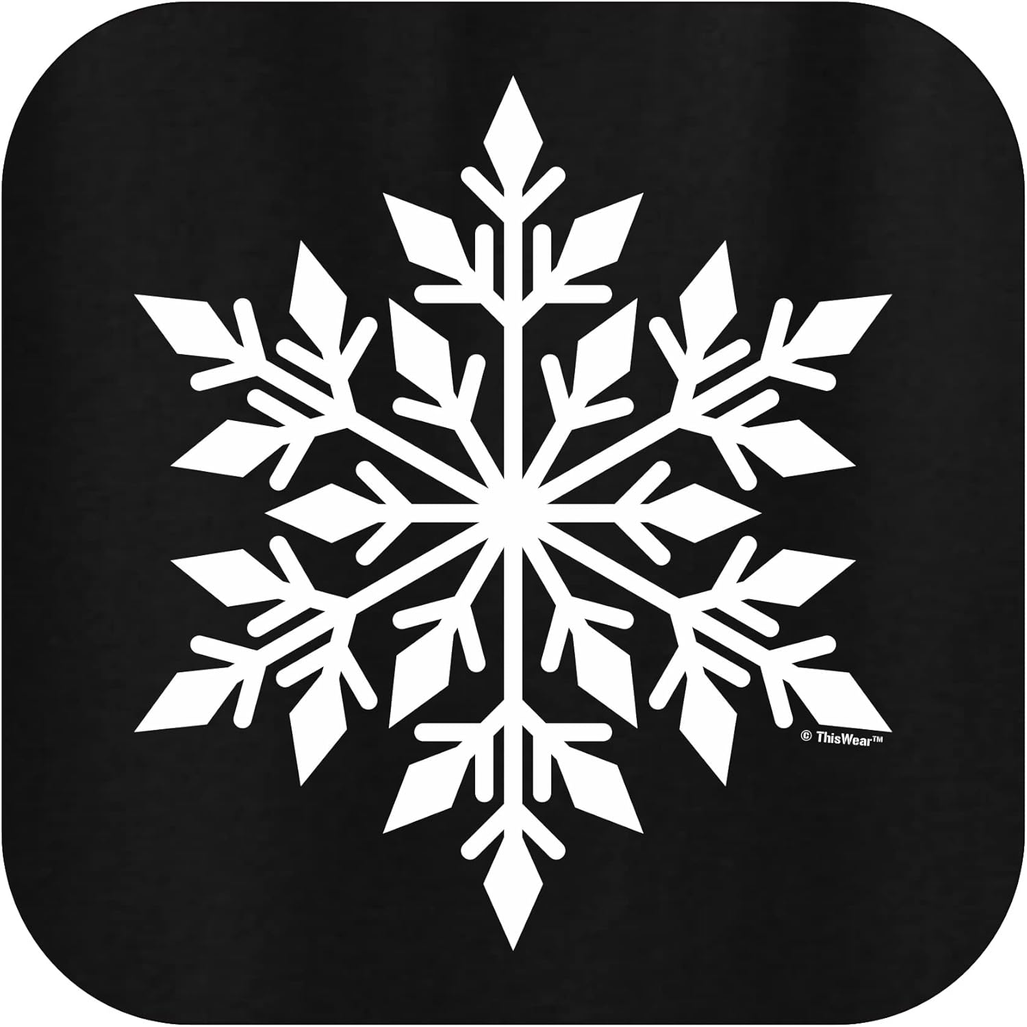 Holiday Winter Christmas Snowflake Unisex Long Sleeve T-Shirt - Image 4