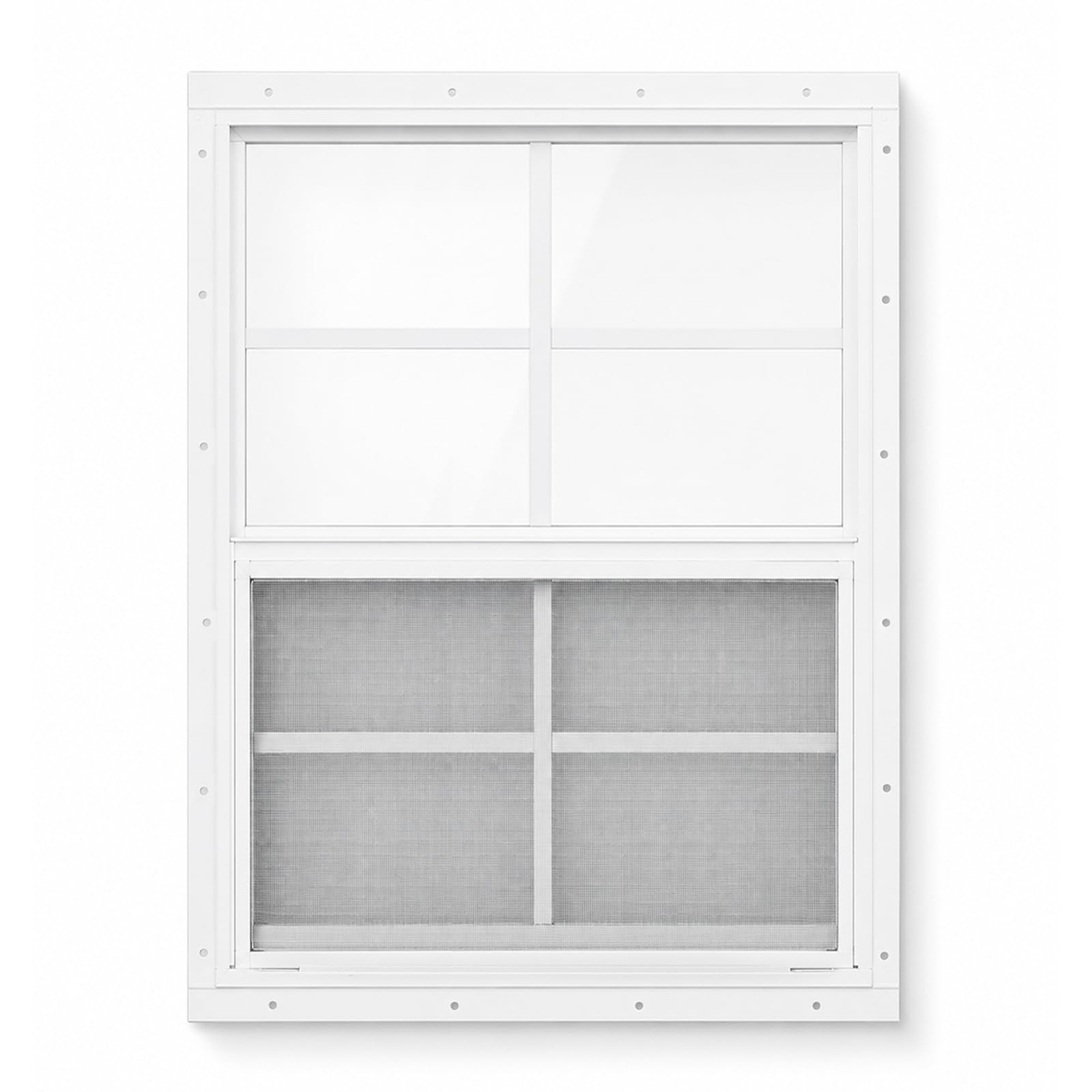 Ventana de cobertizo de 18 x 27 pulgadas pequeña para casa y hogar