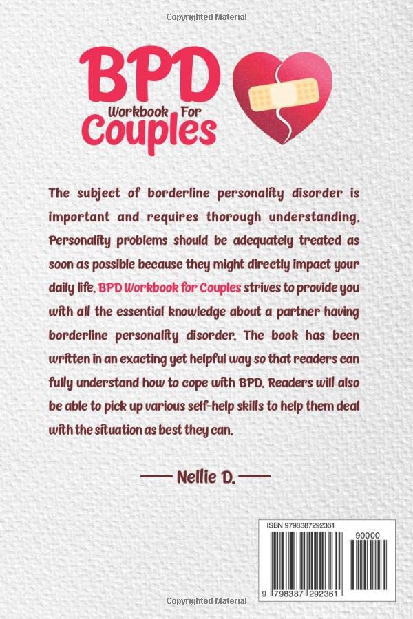 Miniatura 2 de BPD Workbook for Couples Techniques for Managing Strong Emotions and Optimizing Your Relationship (Break Free and Recover from Unhealthy