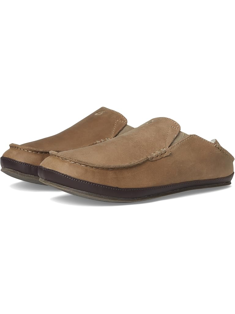 Khaki OluKai Moloa Slipper