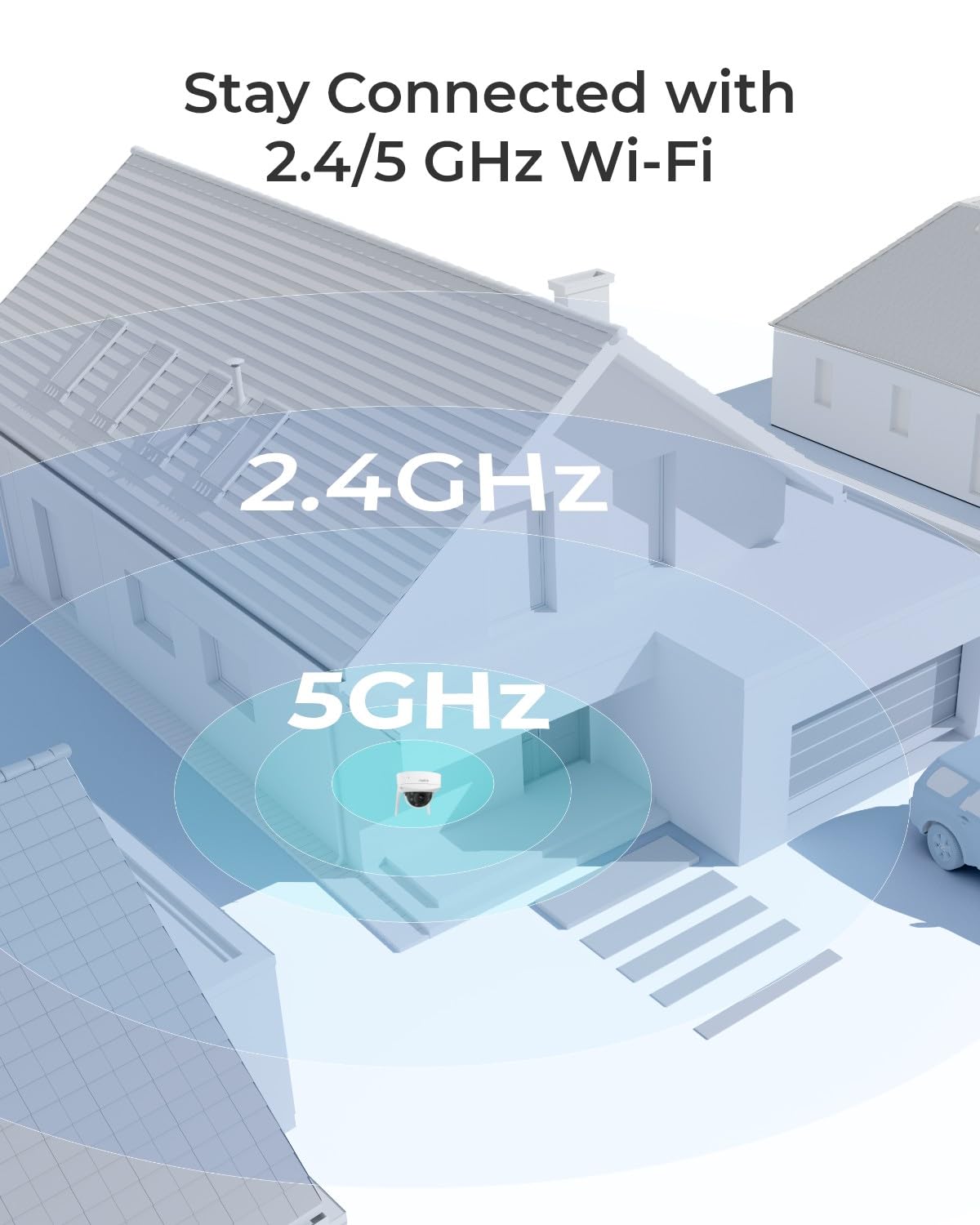 Reolink 4K Wi-Fi 6 Überwachungskamera Aussen, RLC-843WA (Generalüberholt)