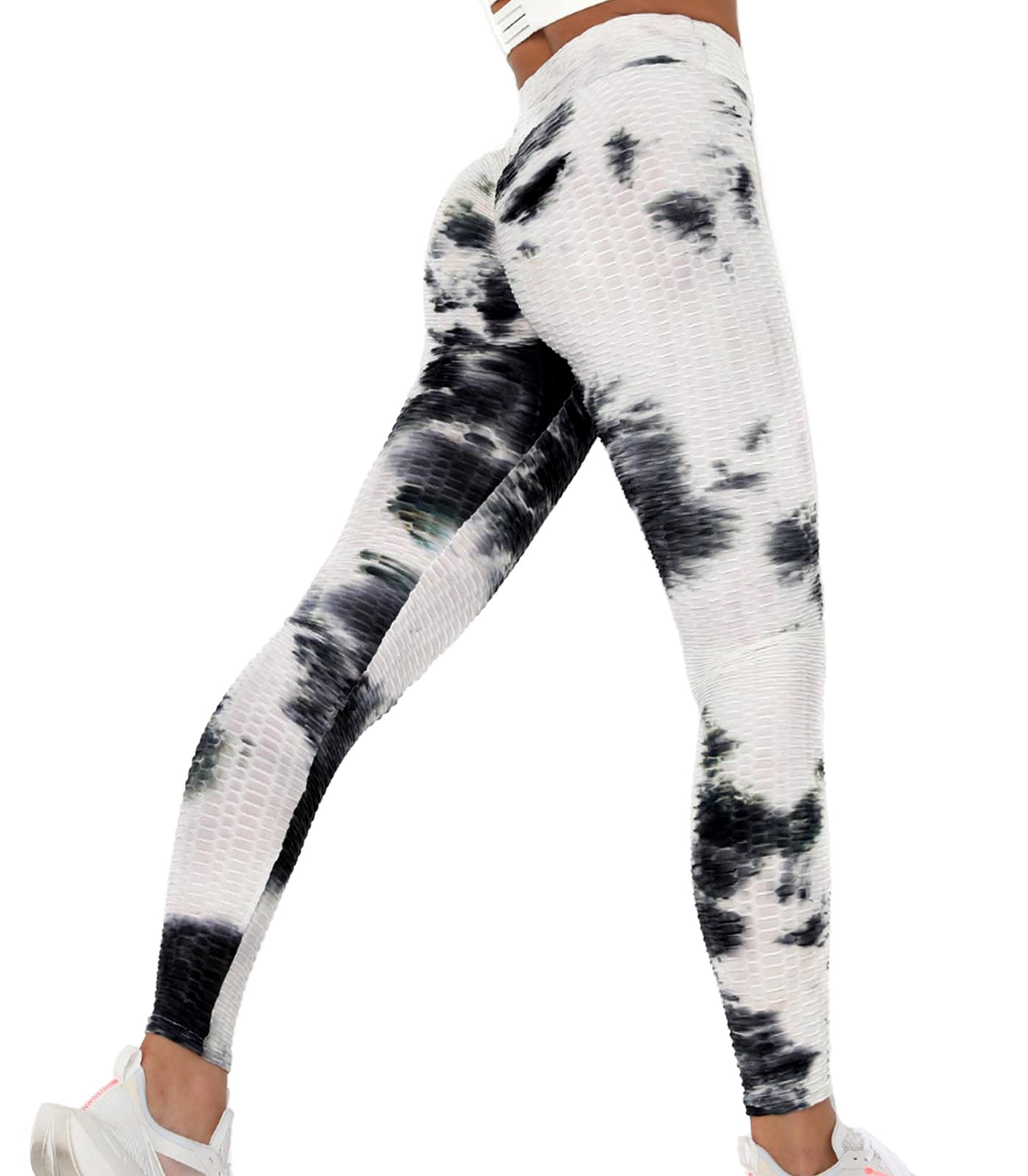 ViCherub Scrunch Butt Lifting Workout Leggings for Women High Waisted Yoga Pants Tummy Control Gym Booty Textured Tights