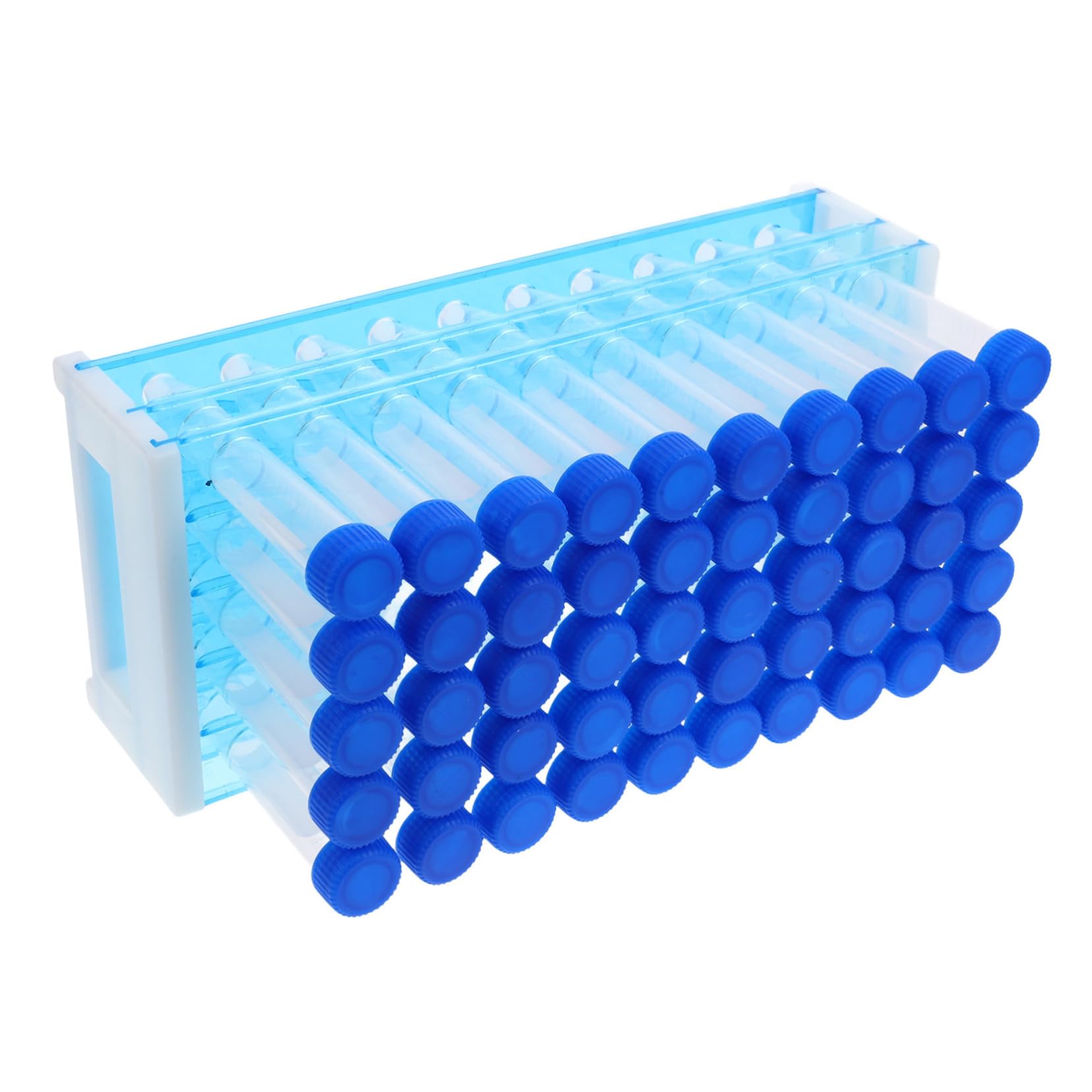 iplusmile 100pezzi Provetta Da Laboratorio Plastica Supporti Per Provetta Per Esperimenti Scientifici e Biochemici Resistente