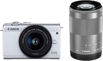 Canon EOS M200 ホワイト デジタルカメラ 2本レンズ付き 61E9eYgWMPL._UF350,350_QL50_.jpg