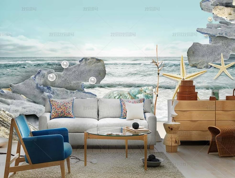 Papier peint intissé paysage de la mer grand format pour salon