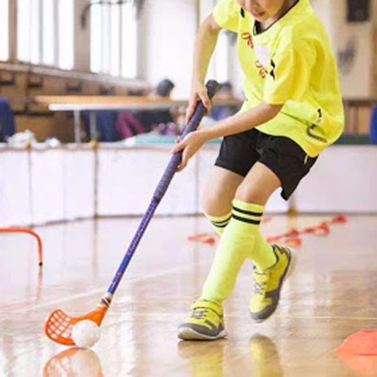KINGDUO 72mm 26-Hole PVC Plastic Floorball Training Ball