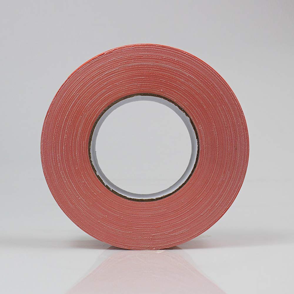 Sheicon Waterproof Duct Tape Solid Colours Package Tape 55 Yards Long Heavy Duty Gaffer Tape for Repair, Craft, Personalise, Decorate Color Orange Size 3.94"