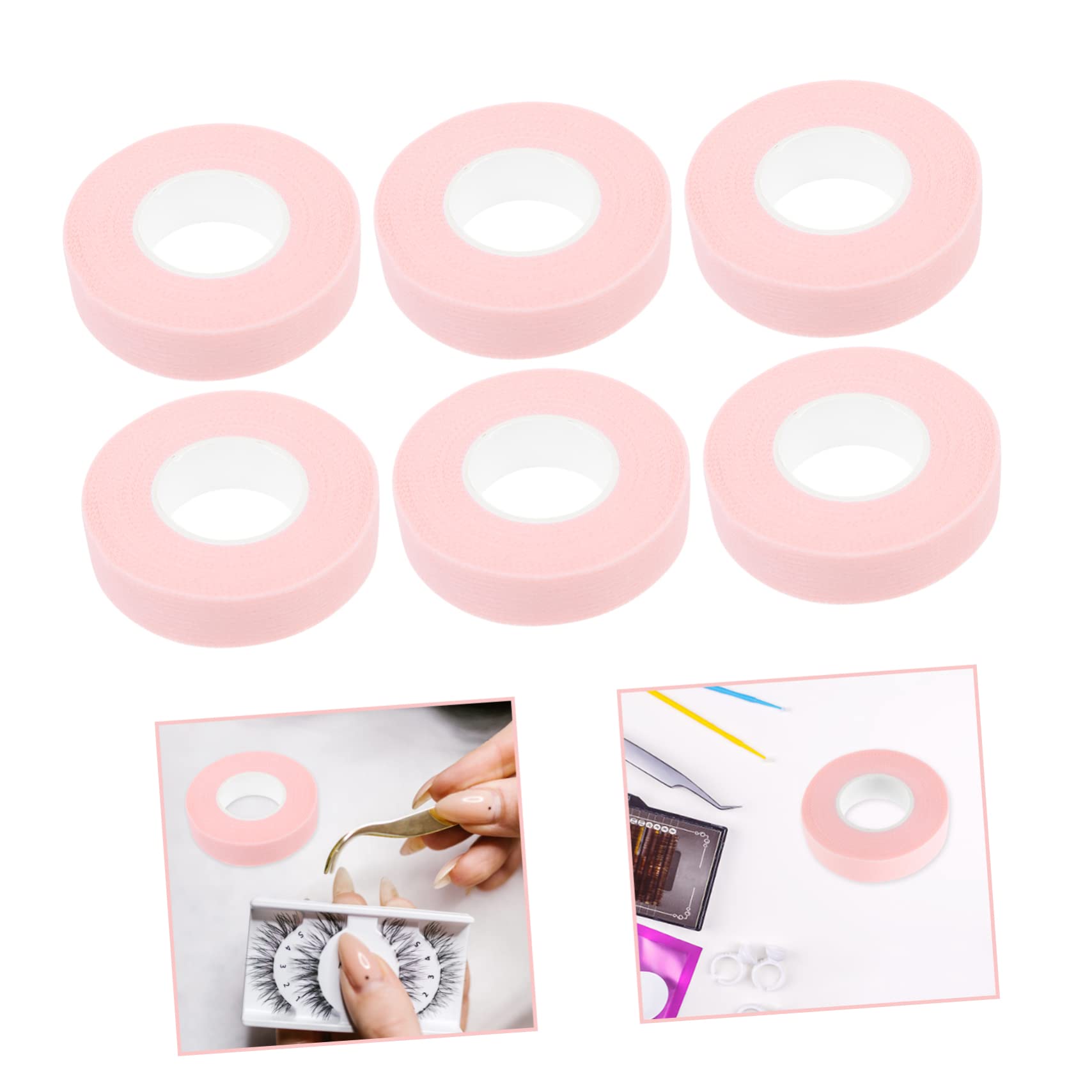 minkissy 24 Nastro Per Estensione Ciglia Con Microfori Di Adesivo Traspirante Per Grafting Ciglia Sicuro e Pratico Per Applicazioni Di Bellezza e Make-up