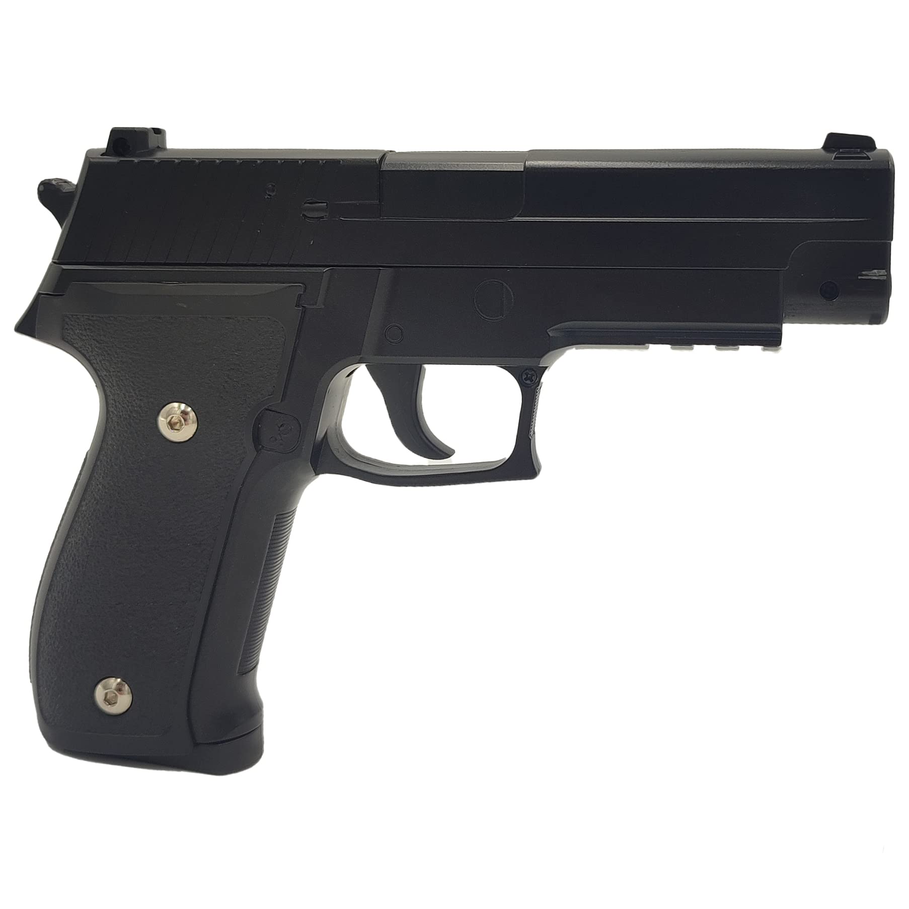 Pack Airsoft Pistolet G.26 Noir à Ressort/Matière: Métal/Puissance 0.5 Joule/Livré avec Accessoires