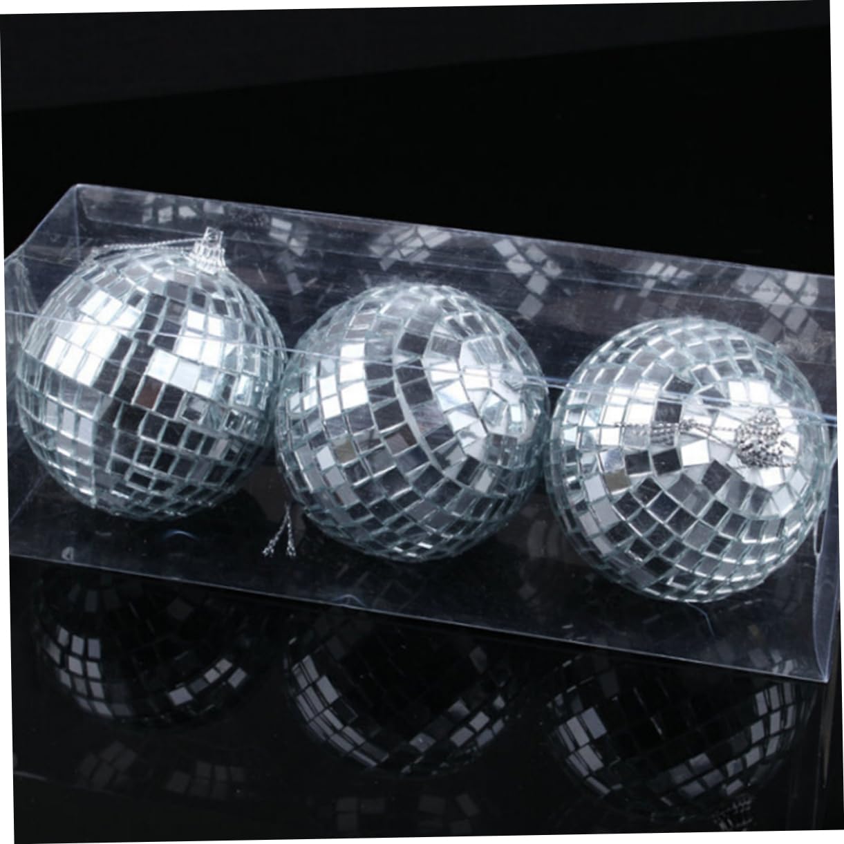 HOOTNEE Mirror Ball Disco Ball Cm for Wedding Party Club Banquet Christmas Tree Decor