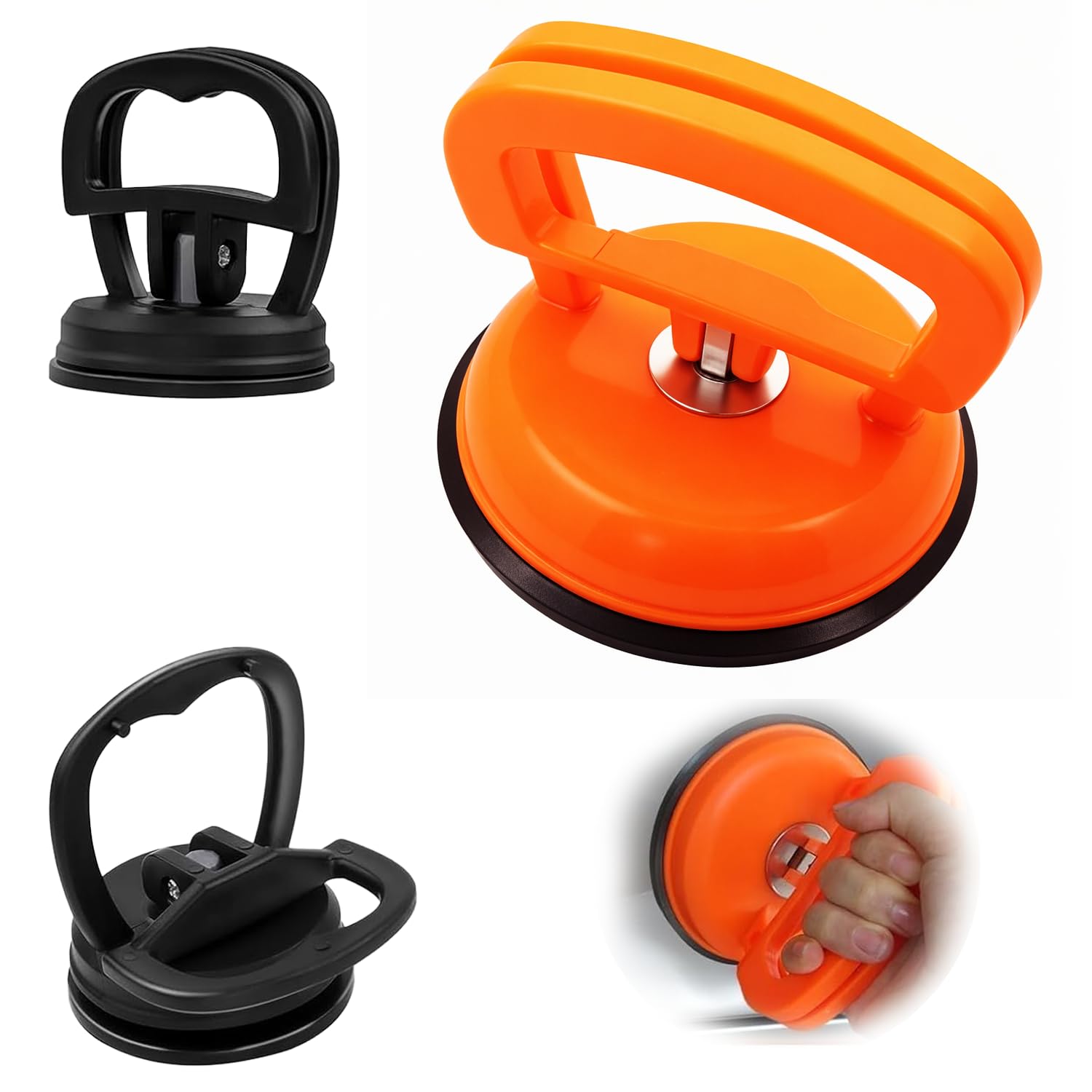 Car Dent Puller, Dent Remover Tool for Car, Powerful Car Dent Puller, Dent Remover Tool for Car Dent Repair, Glass, Screen, Tiles Lifting and Objects Moving (3 Pcs)