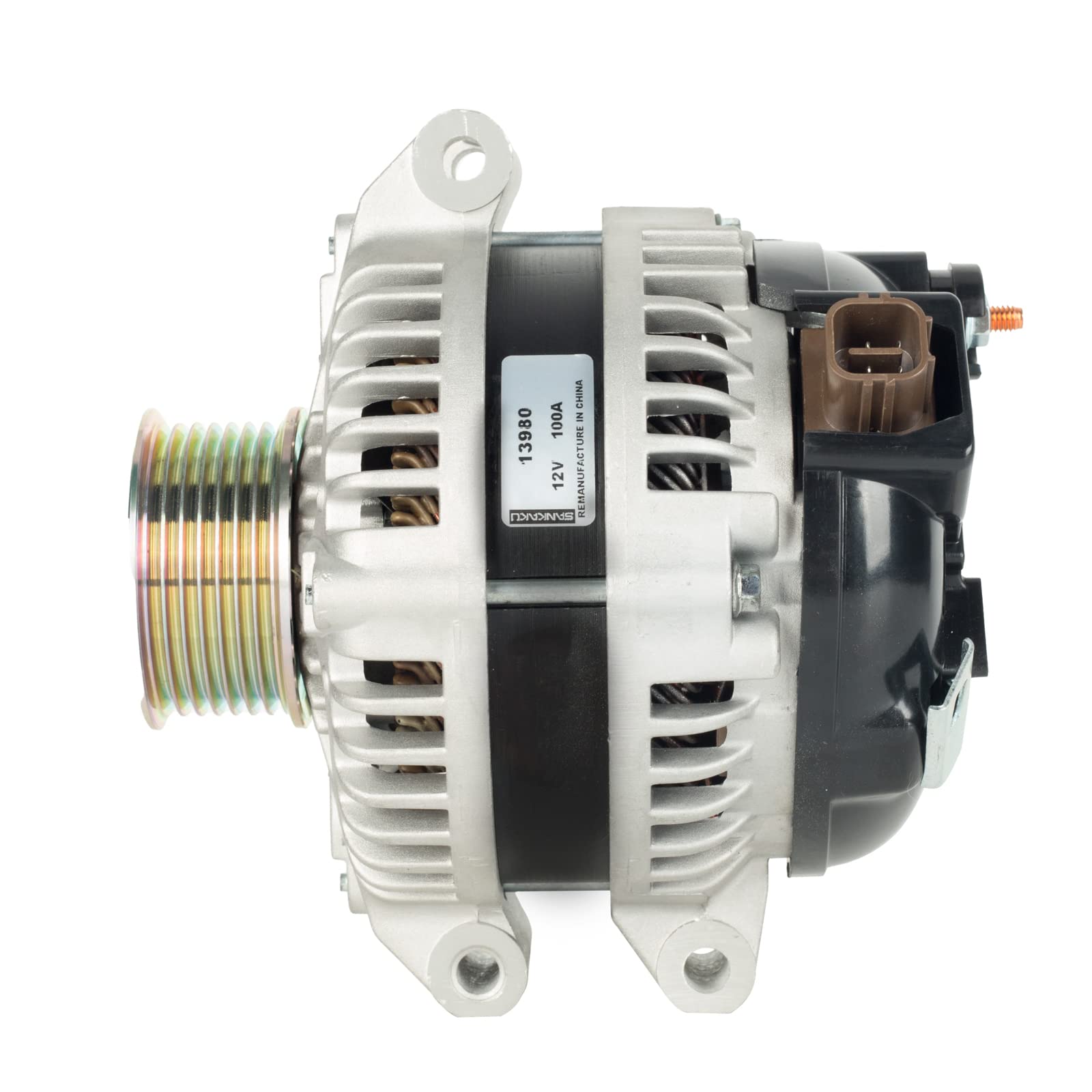 SANKAKU Alternador CSC29/CSD73/13980 apto para Honda Accord 2003, CIVIC 2006, CR-V 2007, ELEMENT 2003, ACURA CSX 2006, TSX 2004 2005 2006 2007 2008