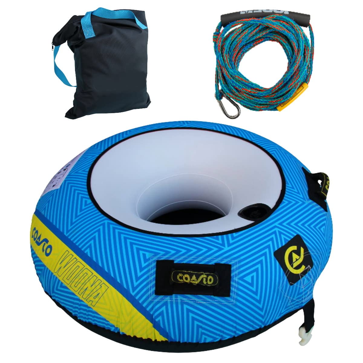 Brunelli COASTO WOONA 1 Personen Tube Towable Package Reifen (je nach Auswahl der Variante)