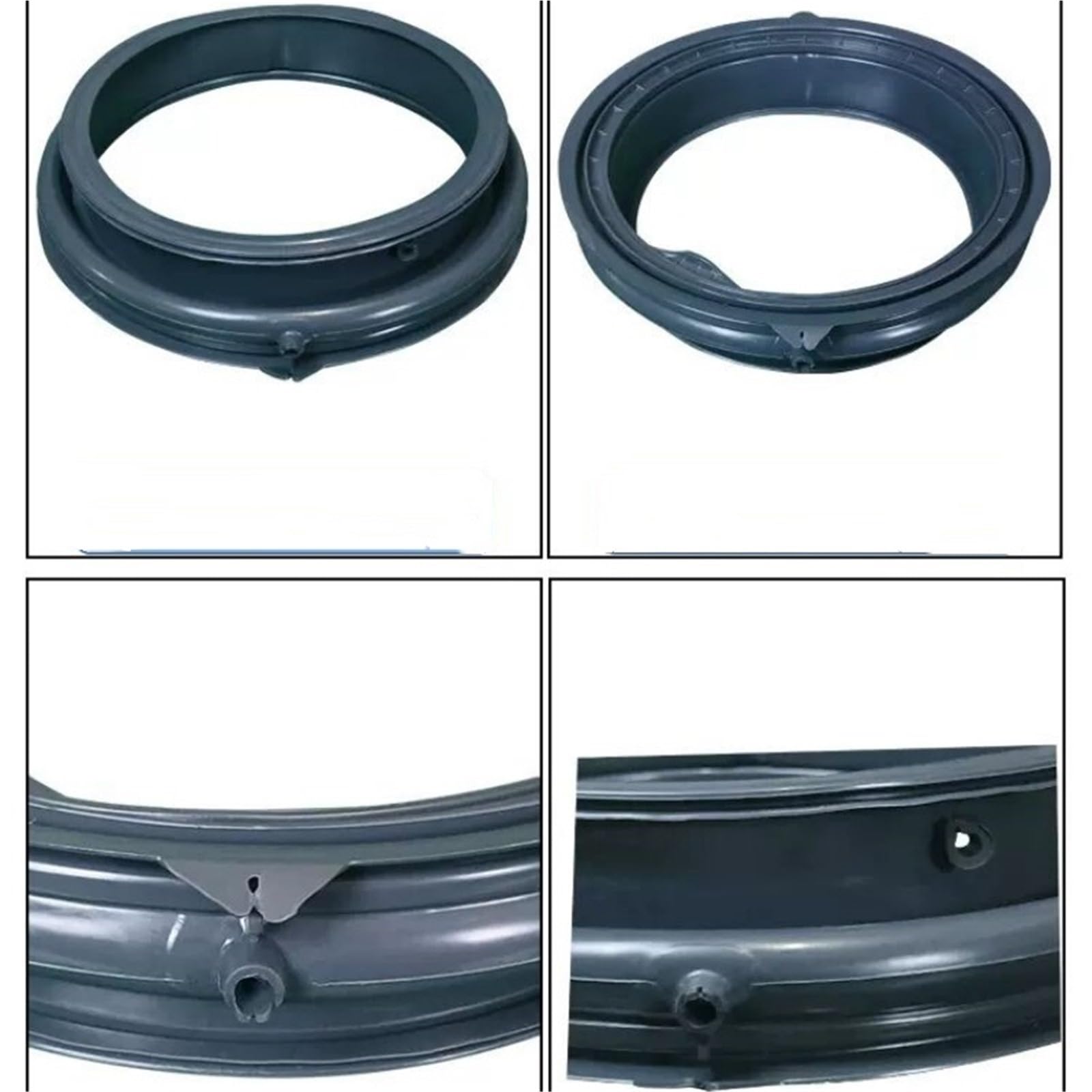 Anello Di Tenuta for Porta Della Lavatrice A Cestello, Compatibile Con Haier, 0020300767 0020300271A 0020300601U 0020300603B 0020300776 0020300940A(0020300271A)
