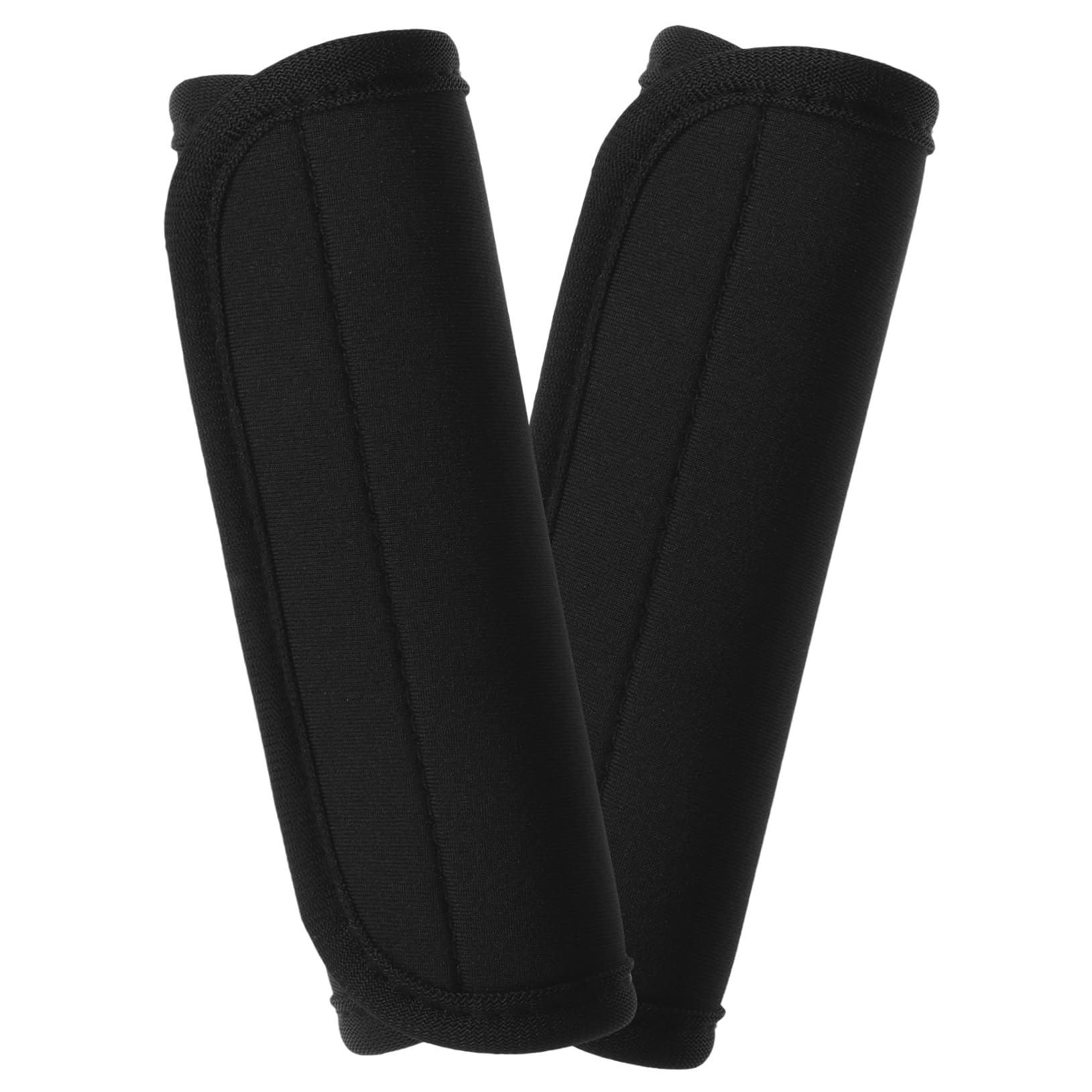 FOMIYES 5 Series Funda para Asa De Equipaje Maleta Empuñadura De Bolsa Cubierta De Envoltura De Manija Cubierta del Asa del Carro Manejo De Equipaje Wraqp Negro Neopreno 2 Piezas X 5