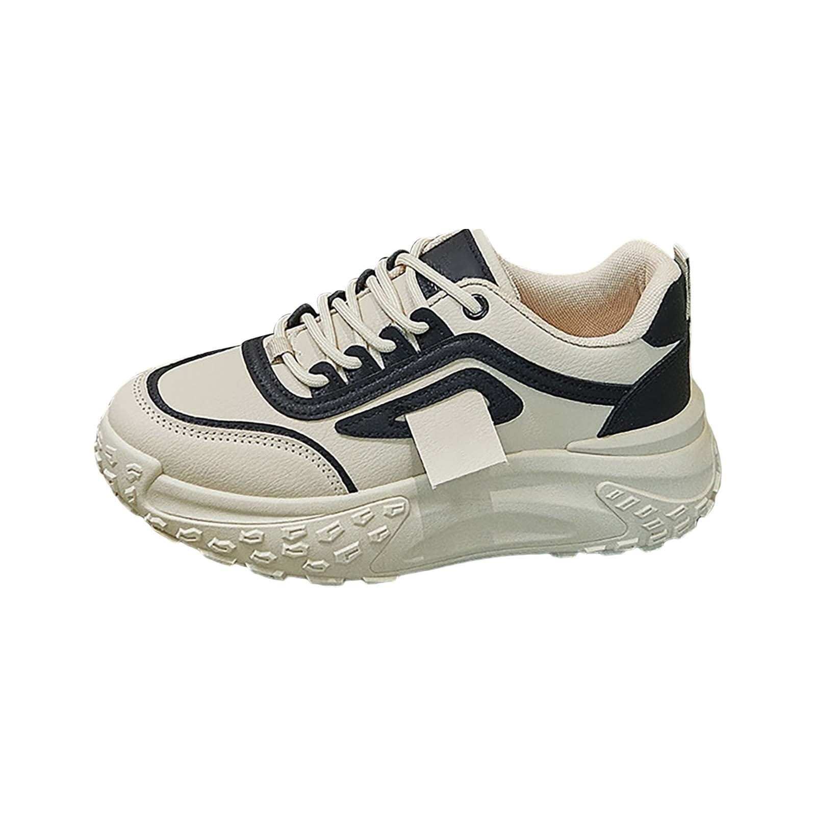 Scarpe da Ginnastica da Donna Leggere Sneakers Platform Donna Comode | Calzature Atletica in Fibra Ecologica per Passeggiata Invernale Scarpe Ginnastica Leggerezza Assoluta Rete Traspirante