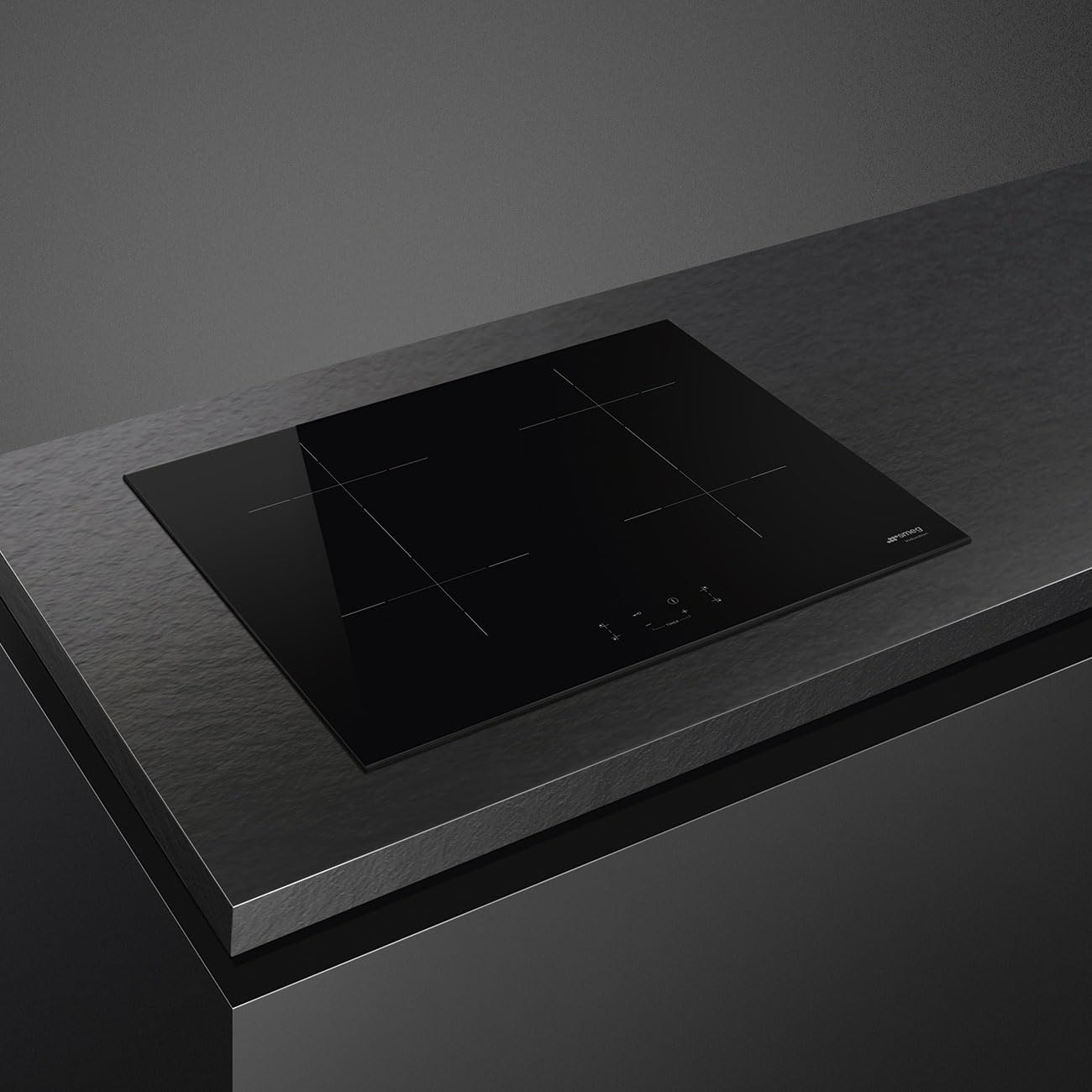 SMEG SIB2641D, Plaque de cuisson à induction UNIVERSAL, Black