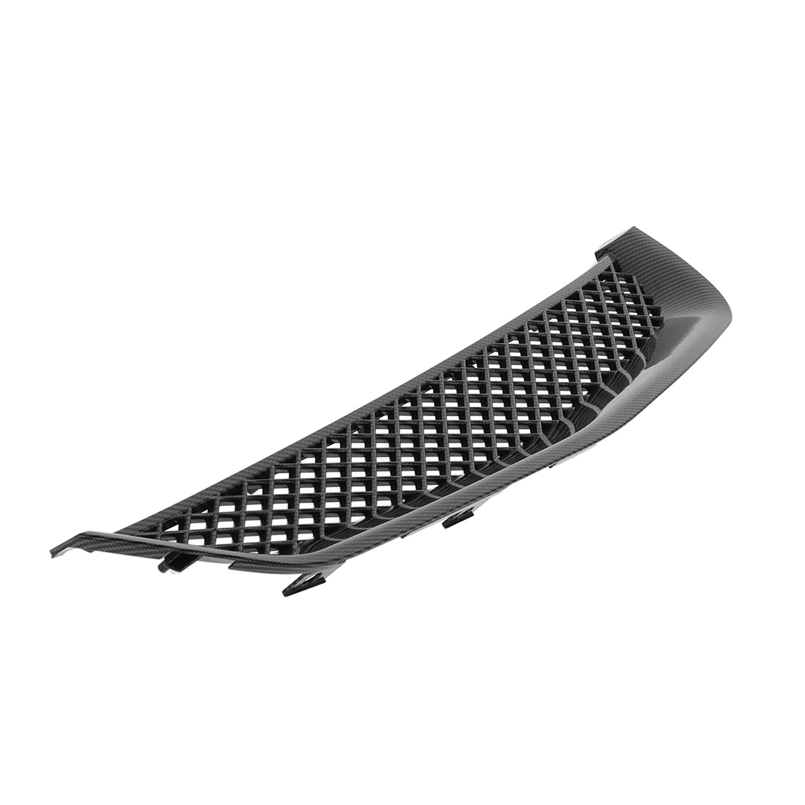 Front Bumper Mesh Grille Carbon Fiber Style Fit for 2/4 Door