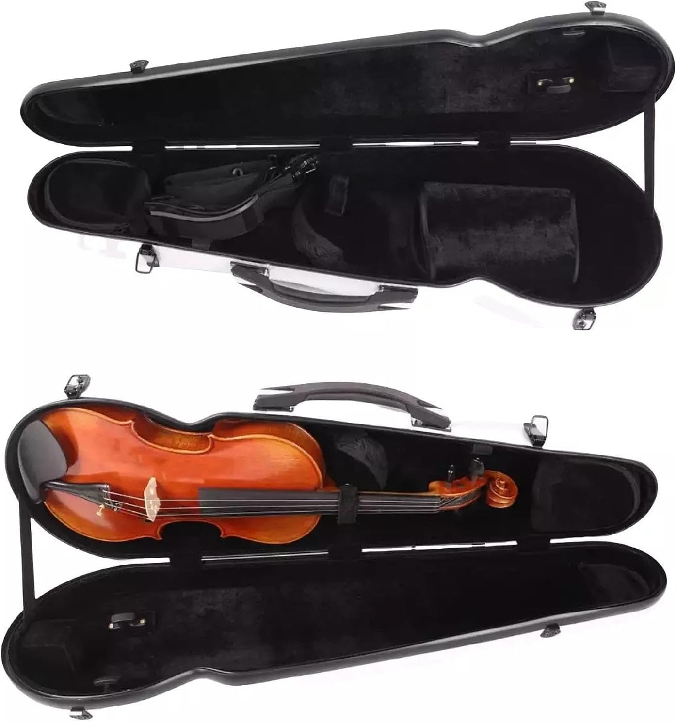 4/4 バイオリンケース軽量ブランケット1、ストラップ2、湿度計付 4/4 バイオリンケース軽量ブランケット、ストラップ2、湿度計付