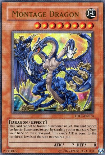 Amazon.com: Yu-Gi-Oh! - Montage Dragon (TDGS-EN014) - The Duelist Genesis -  Unlimited Edition