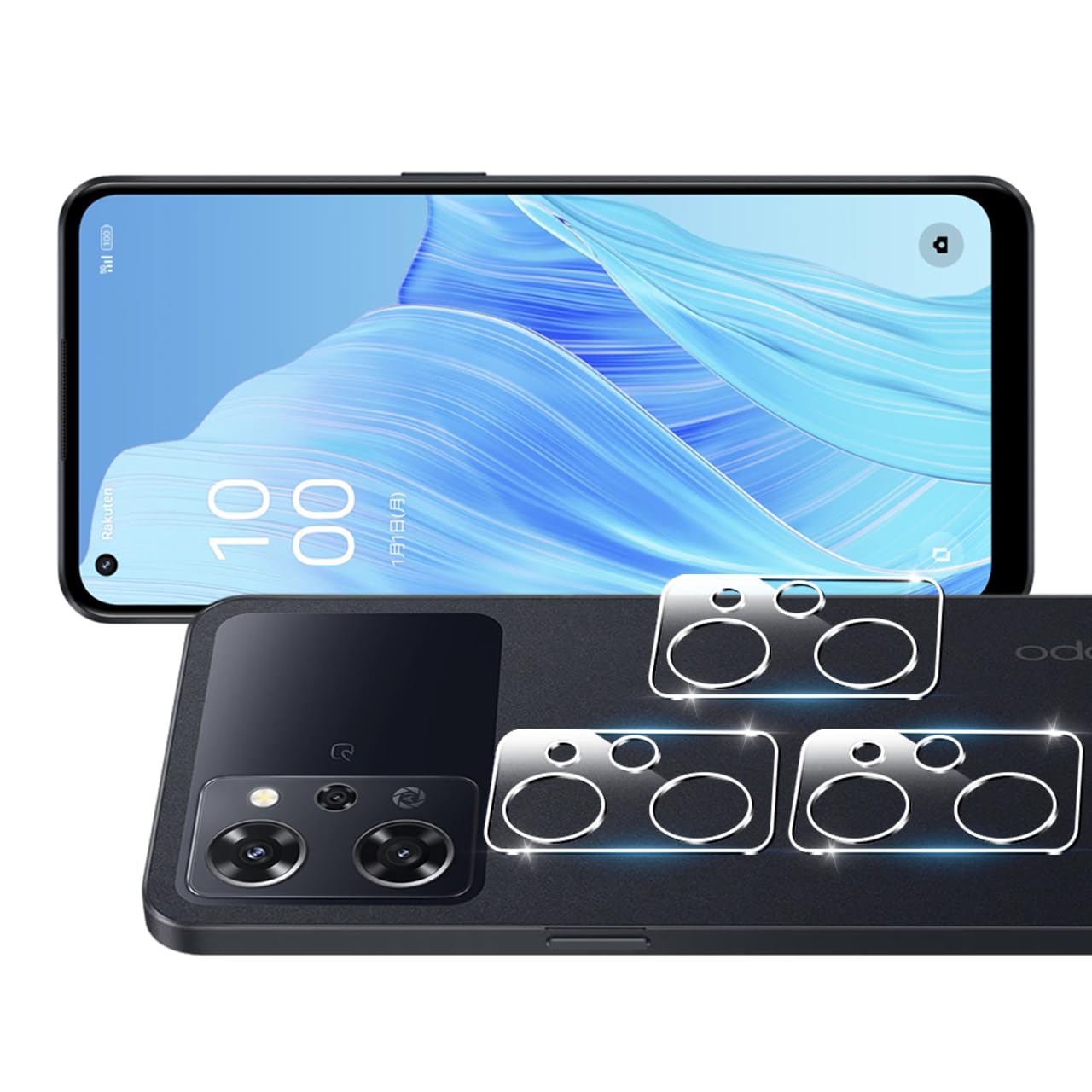 OPPO Reno 9A 本体 カメラに割れあり Amazon | cronincards 対応 OPPO Reno 9A カメラフィルム（3枚入