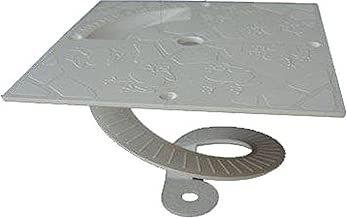 Critter Skimmer 10-Inch Square Pool Skimmer Cover, White - coolthings.us