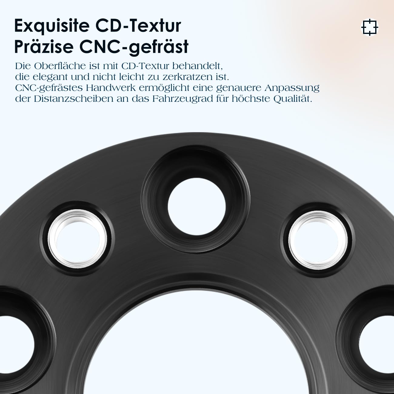 GEARMONSTER Zestaw podkładek dystansowych 2 x 20 mm, LK:5x112 NLB:66,45, 40 mm poszerzenia kół z 10 sztukami śrub do kół M14x1.5x25mm do Benz, czarne