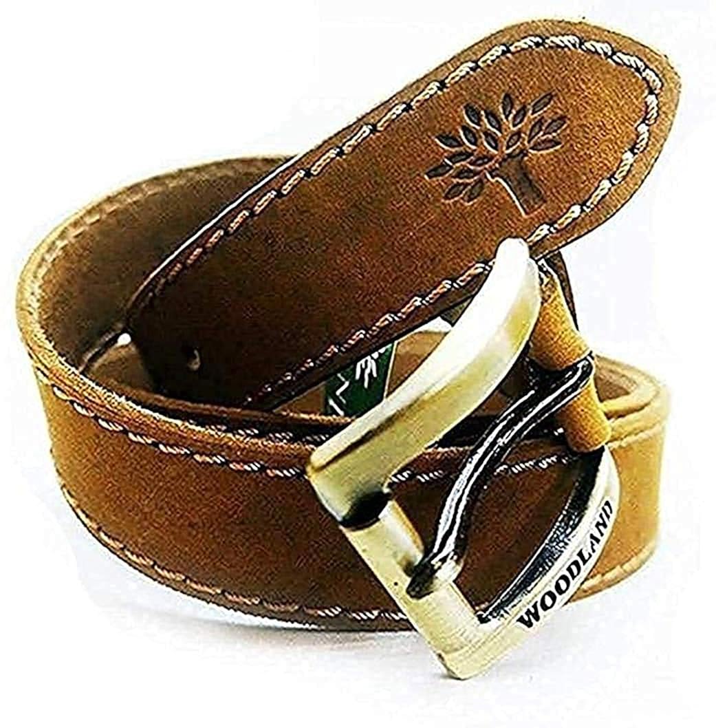 Leather woodland belt Outlet