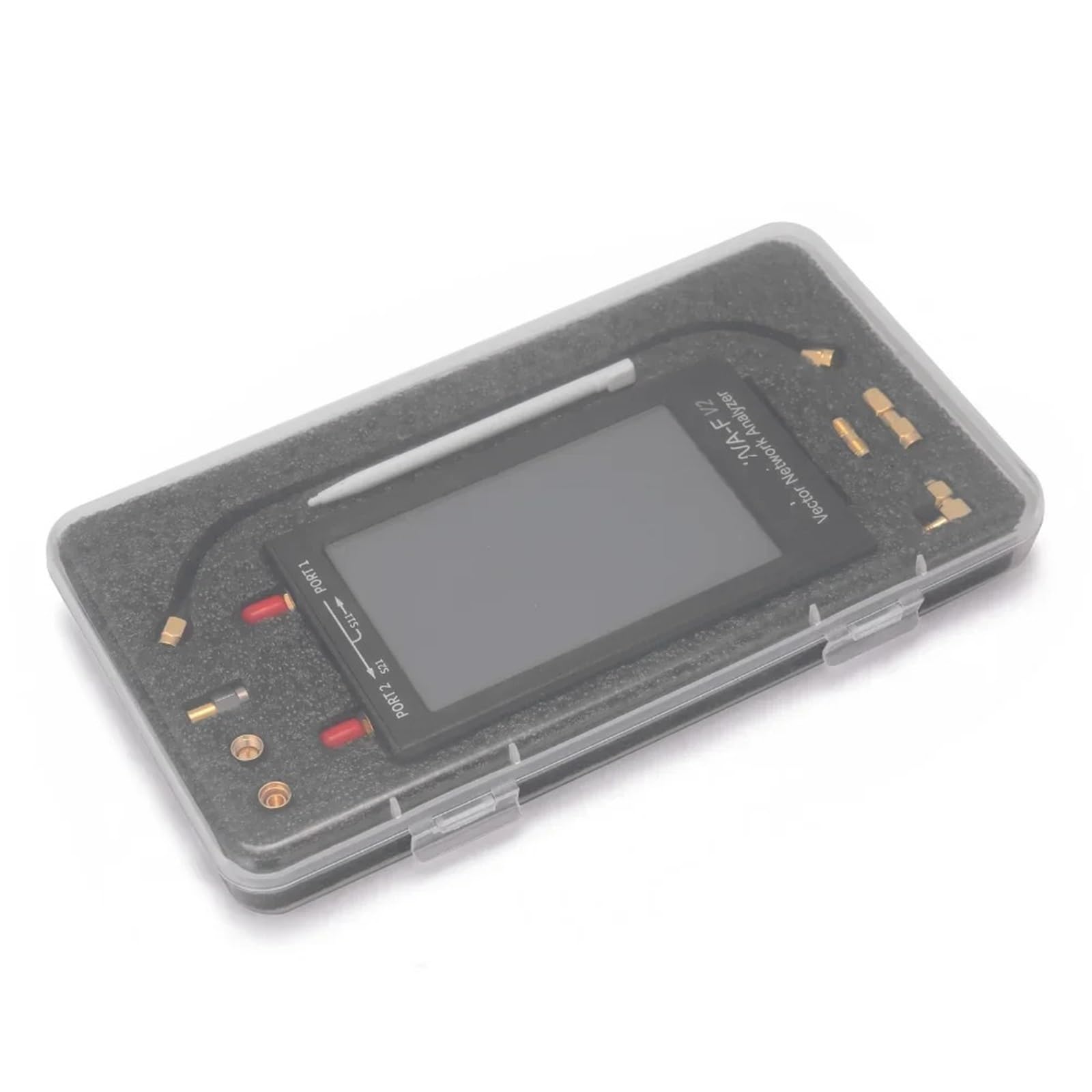 Network Analyzer, Vna F V2 50KHz-3GHz Vector Network Analyzer HF VHF UHF VNA 4.3" Touchscreen 5000mAh High Precision Antenna Analyzer