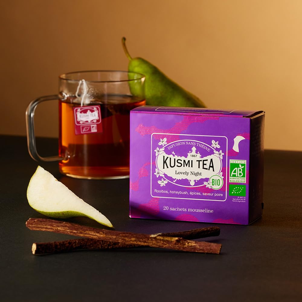 Amazon.com : Kusmi Tea - Lovely Night - Organic Herbal Tea
