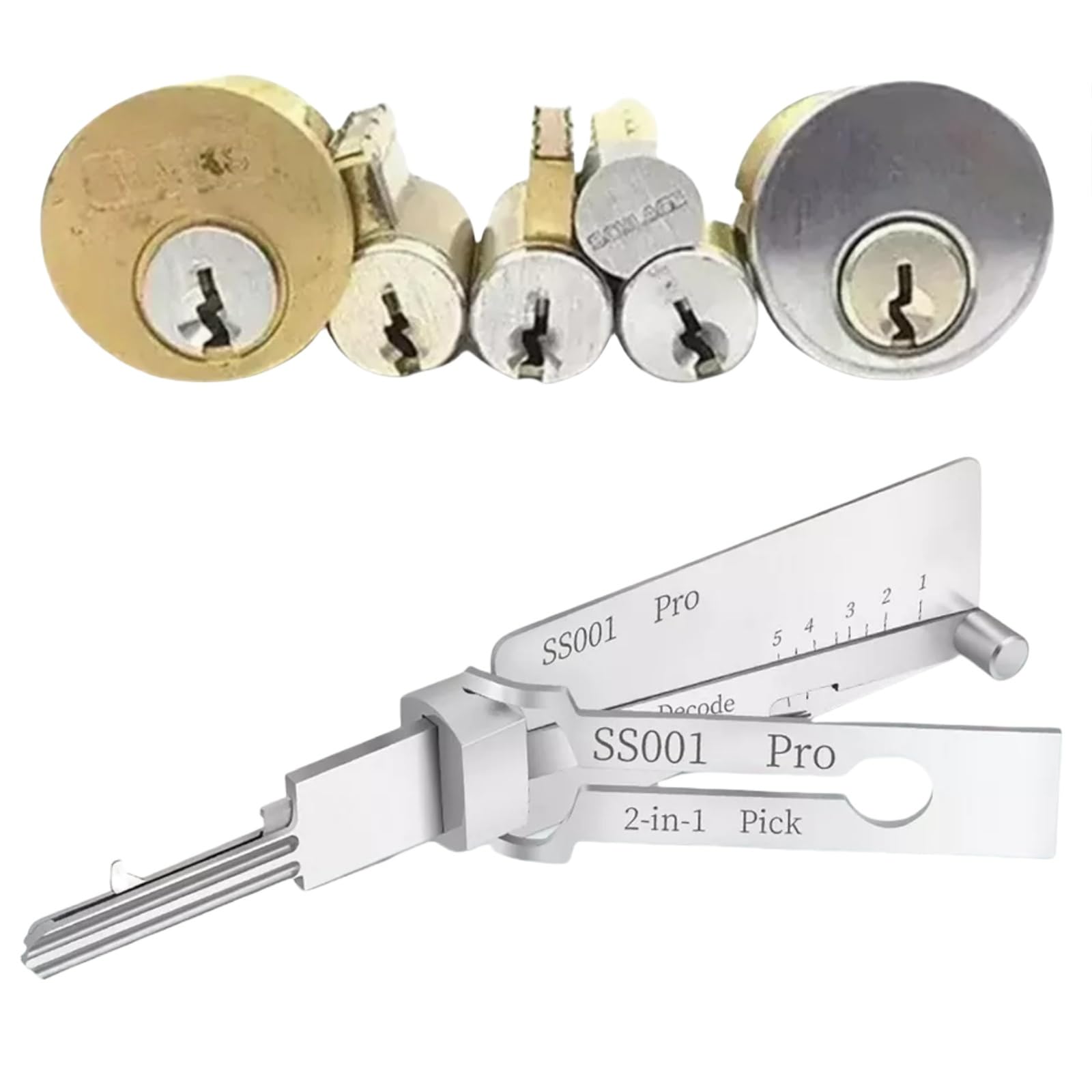 Master Key SS001 PRO - Unlock Tool For Stainless Steel Doors (Fire & Safety)