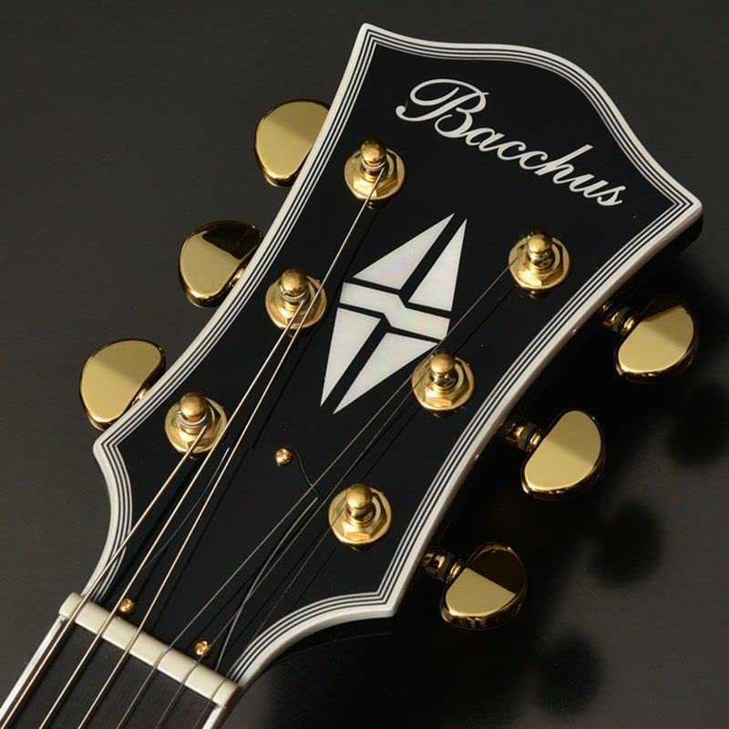 美品　Bacchus　DUKE-CTM ブラック Electric guitar BACCHUS GLOBAL DUKE-CTM-FM ST-BLK