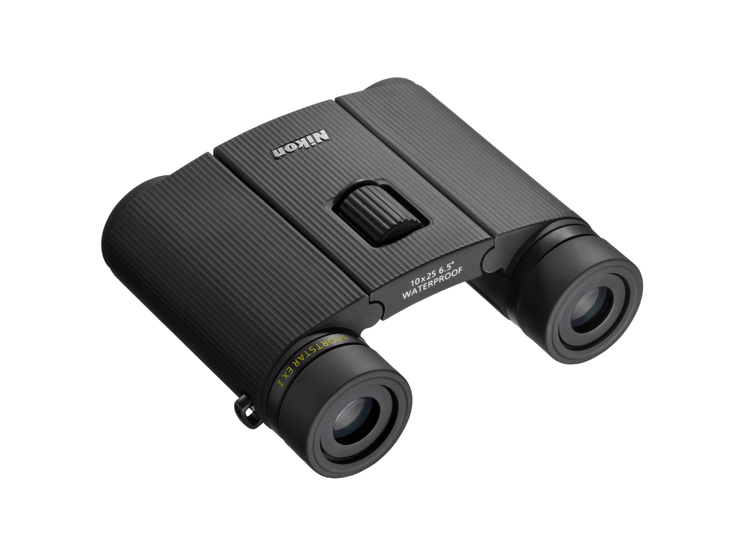 Nikon SPORTSTAR EX II 10x25 Binocolo waterproof compatto con prismi roof e trattamento multistrato Black BAA992SA