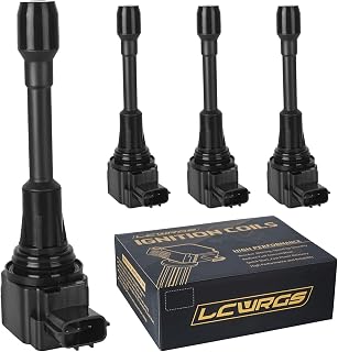 Set of 4 Ignition Coil Packs for Nissan Altima Sentra Rogue Versa March NP300 Infiniti QX60 Q70 QX70 2007 2008 2009 2010 2011 2012 2013 2014 2015 2016 2017 2018 2019 Coils 2.5 2.0 1.8 Replaces UF549