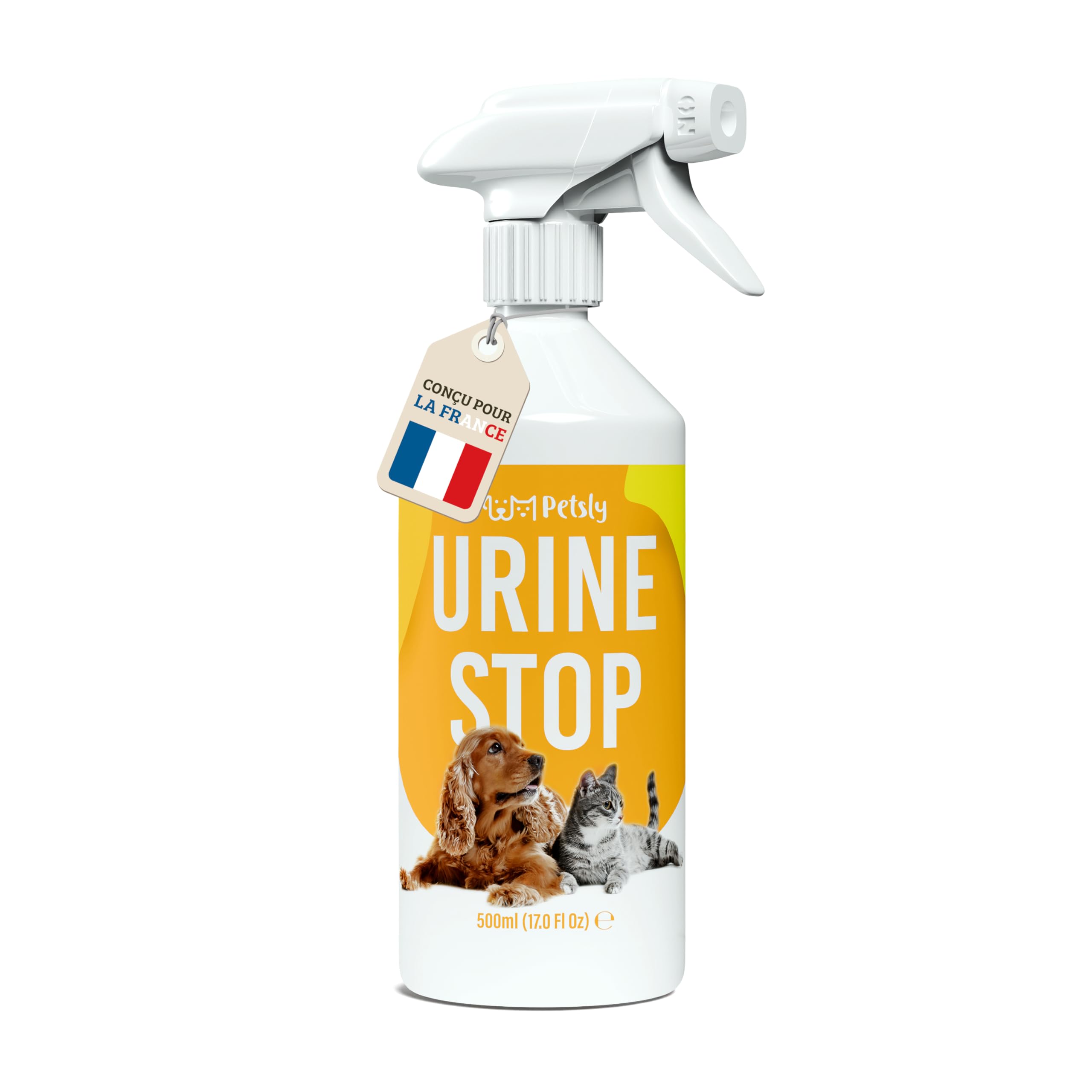 Petsly® Anti Marquage Urinaire Chat & Chien -500ml- Triple Action