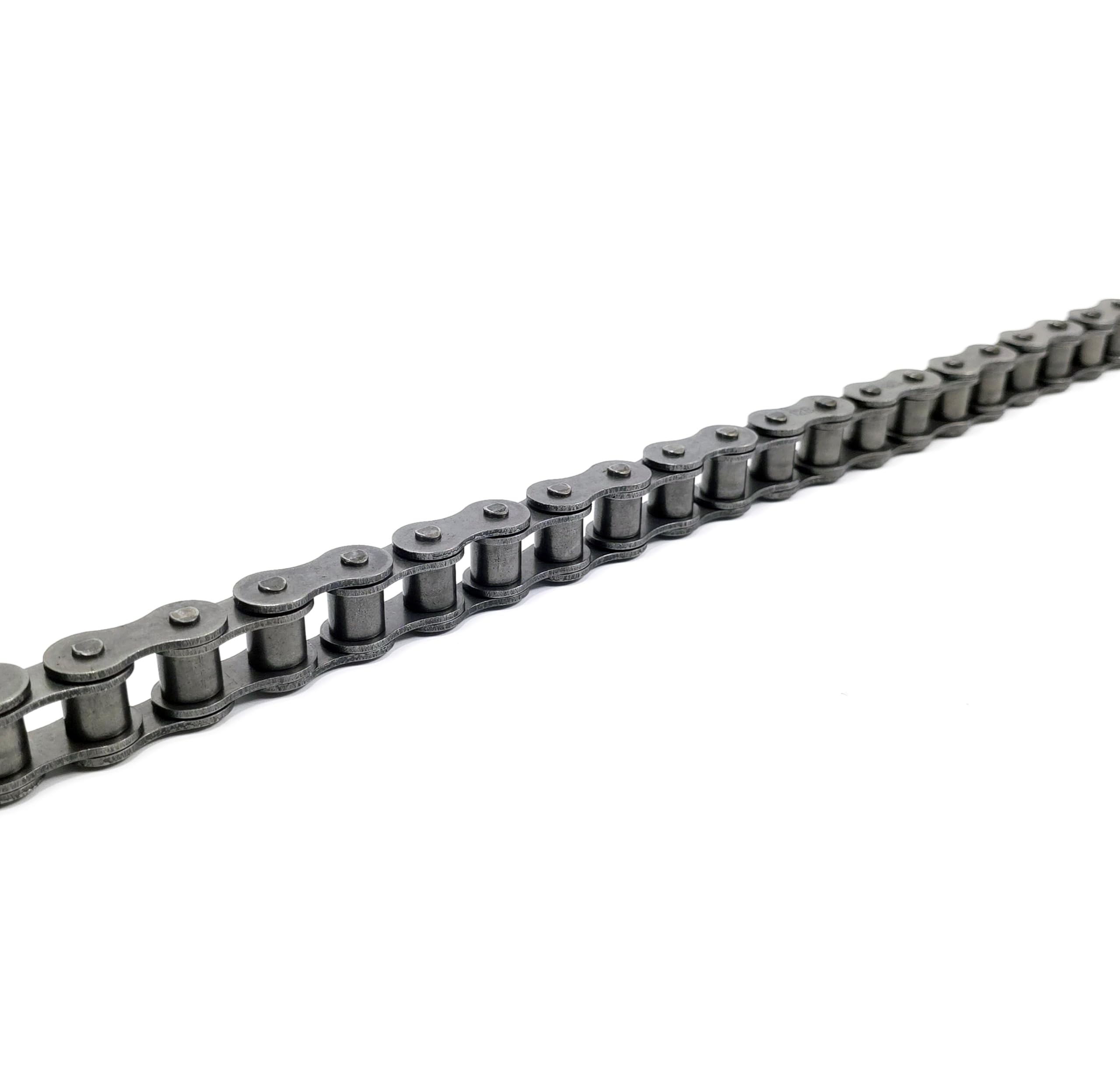 Rollenkette 08B Einreihig - Abschnitt 3m + Verbindungsglieder - Steigung 1/2" (12.7mm) - Verstärkt, nach DIN 8187 / ISO 606 - Für Maschinen und Antriebe