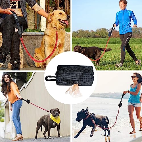 Leckerlibeutel für Hunde mit Kotbeutelspender, für kleine Hunde, Leckerli-Tasche für Leine, Gürtel für Reisen, Spaziergänge