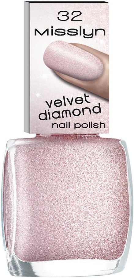 Misslyn Velvet Diamond Nail Polish No. 32 Sugary 10 ml