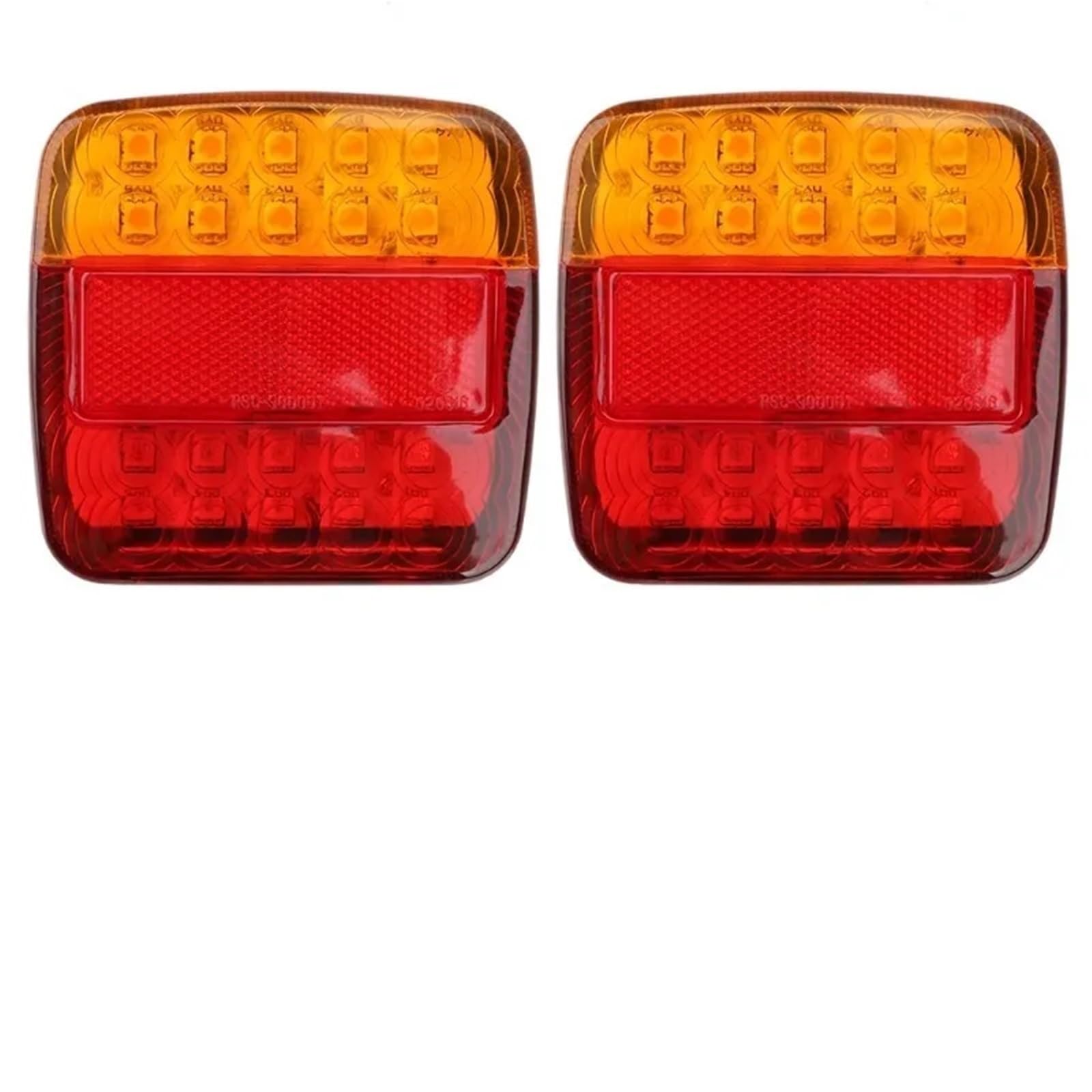 12V Tylne światło kierunkowskazu 26 LED Tylne światło tablicy rejestracyjnej samochodu Tylne światło cofania(2pcs)