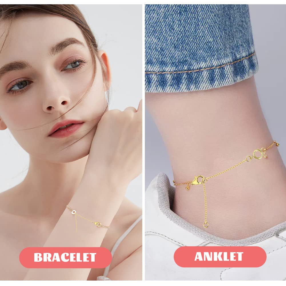 Catene Di Estensione Per Gioielli | 5pcs Argento 925 | Per Collane E Braccialetti - Foto 5