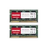 【DDR3 RAM Laptop Only】 GIGASTONE 16GB Kit (2x8GB) DDR3/DDR3L 1600MHz (1333MHz) PC3-12800 (PC3-10600) CL11 1.35V/1.5V 2Rx8 SODIMM 204 Pin Unbuffered Non ECC High Performance Notebook Memory Upgrade