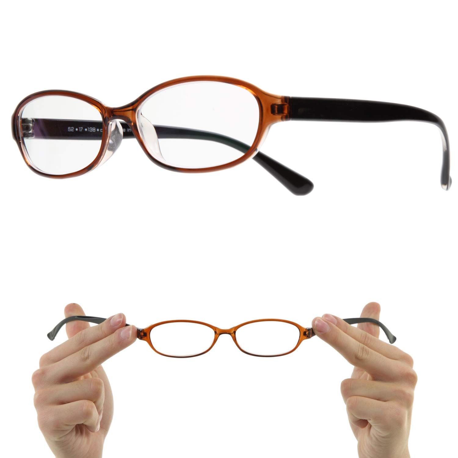 Amazon | [Netmeganecom] 眼鏡 近眼 近視 度付き メガネ 【 cf5044c2ー