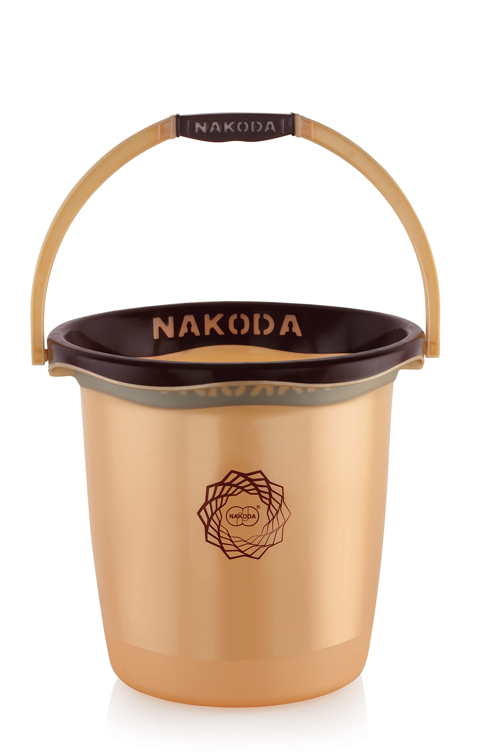 Nakoda Pixel Opaque Plastic Bathroom Bucket - 18 Litre, (Colour May Vary)(34(D) x 32.8) cm (B09YRPL29S) Amazon Price History, Amazon Price Tracker