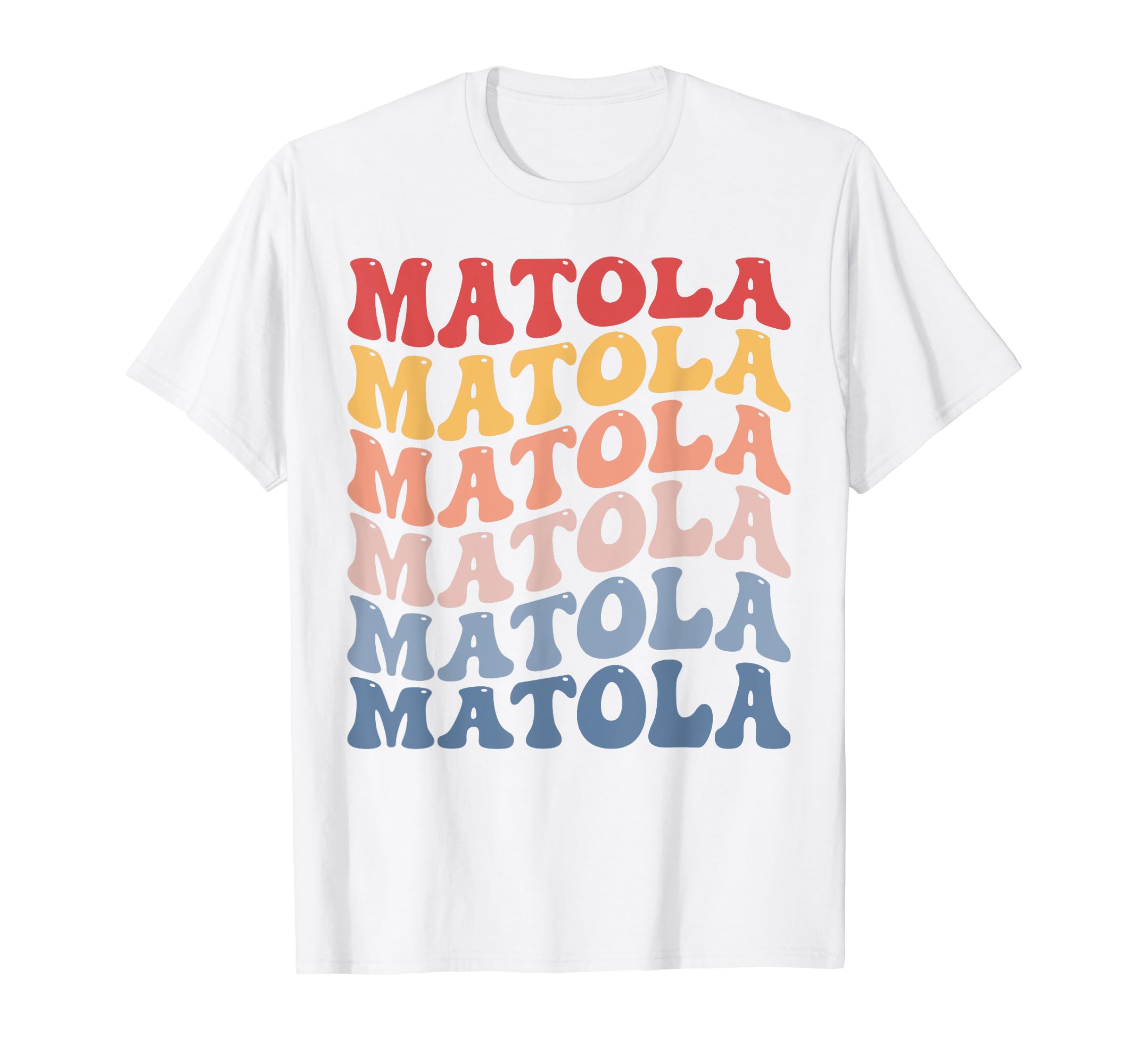 Matola City Groovy Retro T-Shirt