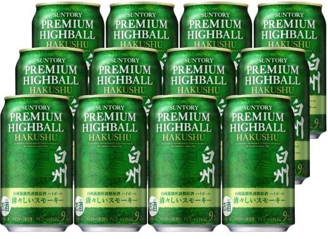 Amazon.co.jp: 白州 プレミアム ハイボール缶 清々しいスモーキー  